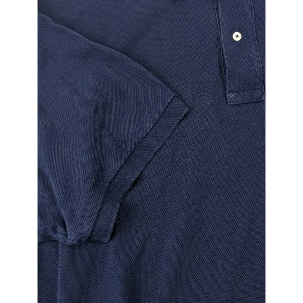 Polo Ralph Lauren Shirt Mens 4XB 4XL Big Pony USA Navy Blue Polo American Flag